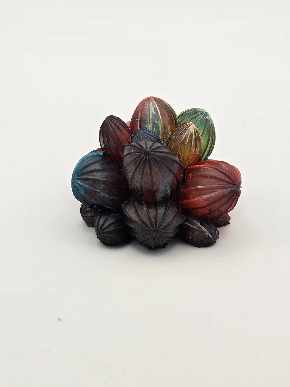 Multicolor Resin Succulent Accent - Home Accents Faux Florals